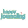 Happy Journaling Sticker