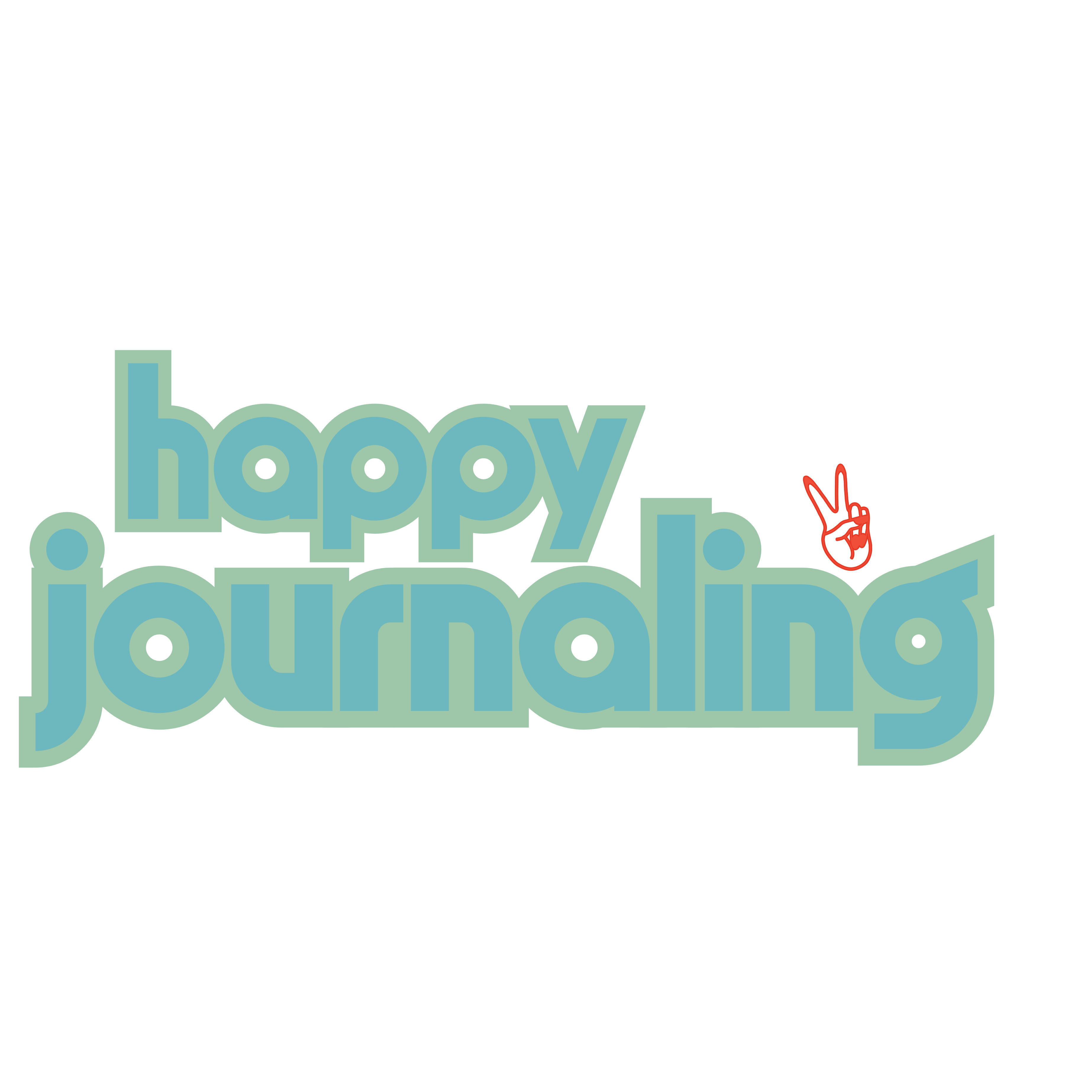 Happy Journaling Sticker