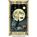 The Moon Tarot Sticker