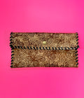 Butterfly Hair-On Pocket Pouch