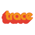 Orange 3D Trace Sticker