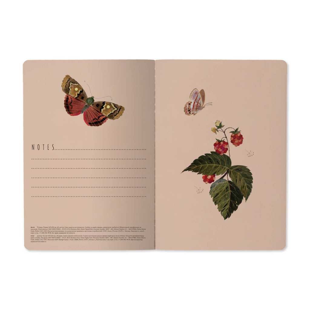 A5 Butterflies and Berries